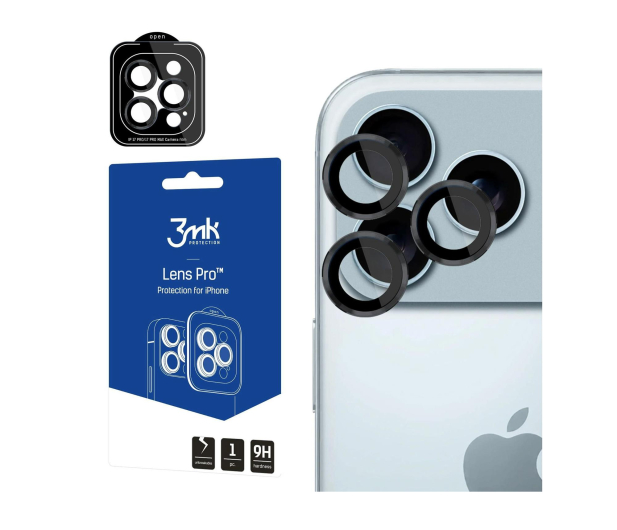 3mk Lens Protection Pro Black do iPhone 17 Pro/17 Pro Max - 1360784 - zdjęcie